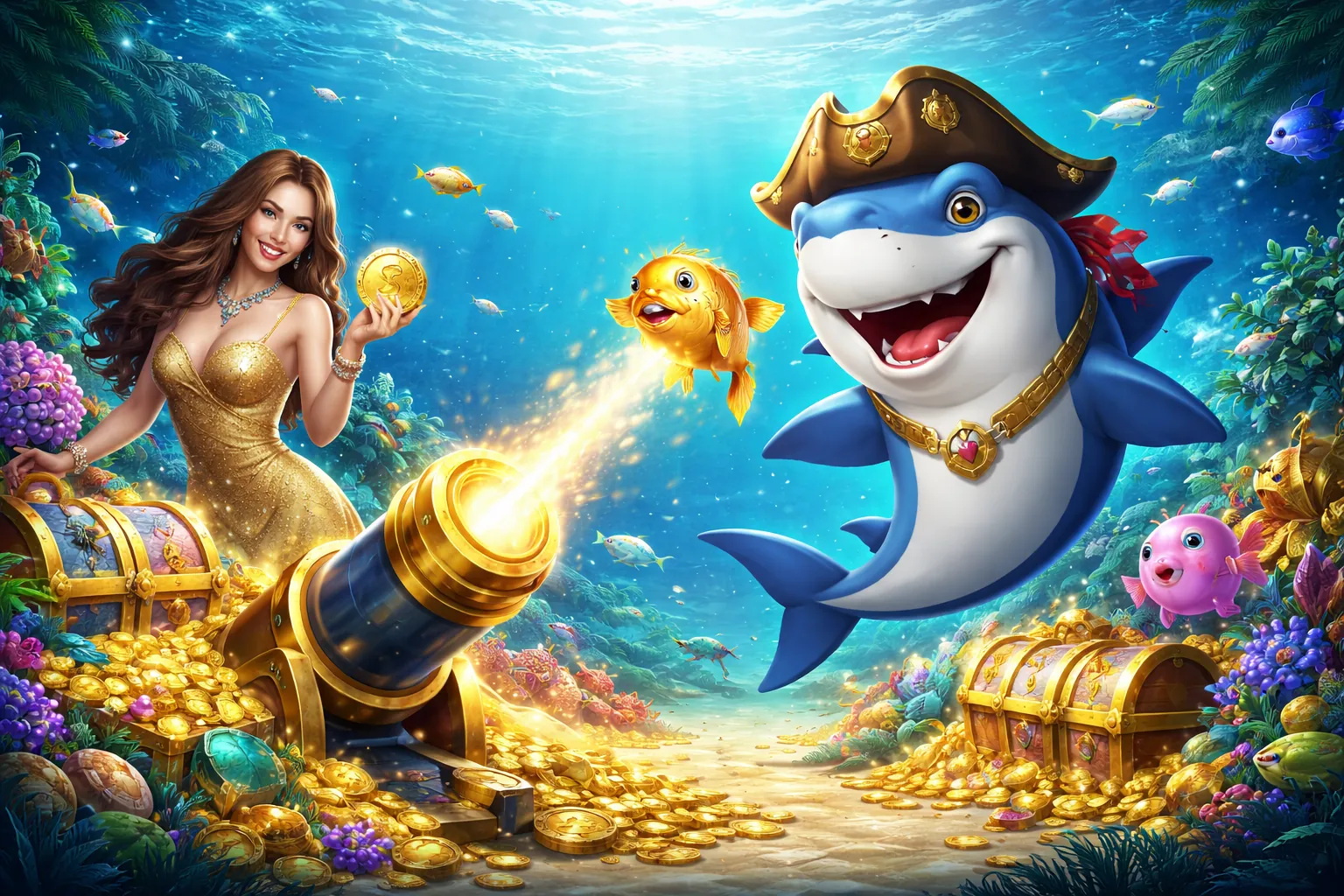 Thế giới bắn cá sống động tại f8f bet