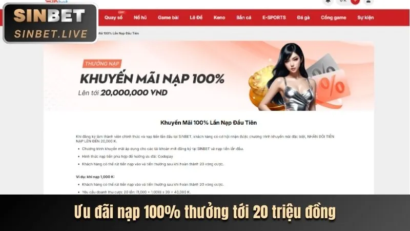 Thưởng nạp lại f8f bet